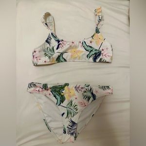 Roxy XL Youth Floral Tropical Bikini!